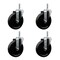 Service Caster 5 Inch Phenolic Wheel Swivel 34 Inch Threaded Stem Caster Set Service Caster SCC-TS20S514-PHS-34212-4 - alternate 1